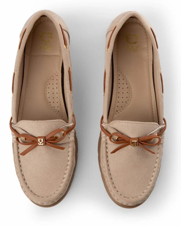 Strong Ties - Beige : Loafers - Image 2